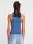 20652 Fitilli Kolsuz Top-Indigo 2