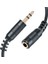 3.5 mm Stereo Aux Ses Uzatma Kablosu 1.5 Metre 1