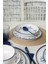 Blue Bloom Yemek Takımı 24 Parça 6 Kişilik 22810-11-12 5