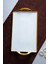 Arven Dikdörtgen Gold Sunum Tepsi - 45 cm 1