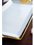 Arven Dikdörtgen Gold Sunum Tepsi - 41 cm 5