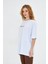 Kadın Vogue Baskılı %100 Pamuk Oversize Kadın Tişört 3