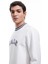 Uzun Kollu Çizgi Detaylı Bisiklet Yaka Lisanslı Yale Baskılı Sweatshirt 2