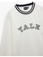 Uzun Kollu Çizgi Detaylı Bisiklet Yaka Lisanslı Yale Baskılı Sweatshirt 5