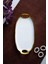 Arven Oval Gold Sunum Tepsisi - 33 cm 4