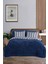 Comfort Set Yeni Nesil Wellsoft Yorganlı 3 Parça Çift Kişilik Soft Line Lacivert 1
