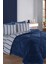 Comfort Set Yeni Nesil Wellsoft Yorganlı 3 Parça Çift Kişilik Soft Line Lacivert 2
