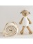 Lamb Ailesi 5 Parça Bebek Seti - Müslin , Amigurumi Uyku Akadaşı-Oyuncak, Emzik Tutucu, Çıngıraklı Diş Kaşıyıcı, Koku Mendilli Uyku Arkadaşı 2