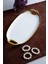 Arven Oval Gold Sunum Tepsisi - 33 cm 4
