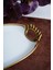 Arven Oval Gold Sunum Tepsisi - 33 cm 5