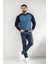 Yarım Balıkçı Desenli Slimfit Yünlü Triko Kazak 1