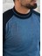 Yarım Balıkçı Desenli Slimfit Yünlü Triko Kazak 4