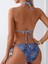 Bikini Takımı, Halter Boyun ve Yan Bağcıklı - Esnek & Rahat, Yüksek Bel Bikini Takımı 3