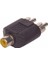 1 Rca Dişi/2 Rca Erkek Çevirici Jack 1