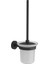 Banyo D100 Tuvalet Fırçalığı Mat Siyah 1