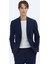 Lacivert Düz Modern Fit Takım Elbise 1