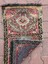 48 x 76 cm Koç Boynuz Motifli El Dokuma Nostaljik Küçük Boy Antık Kilim 3