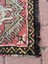 48 x 76 cm Koç Boynuz Motifli El Dokuma Nostaljik Küçük Boy Antık Kilim 4