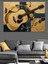 Nostaljik Gitar Notaları Dekoratif Kanvas - Mdf Ahşap Tablo 2