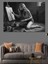 Ressam Kadın Eskizi Dekoratif Kanvas - Mdf Ahşap Tablo 5