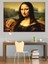Mona Lisa Hamburgerli Dekoratif Kanvas - Mdf Ahşap Tablo 4