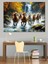 Sular Içinde Koşan Atlar Dekoratif Kanvas - Mdf Ahşap Tablo 2