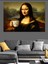Kahve Tutan Mona Lisa Dekoratif Kanvas - Mdf Ahşap Tablo 5