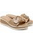 Kadın Terlik 12128-E5 Repo Beige 3