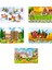 Ahşap Puzzle Eğitici 5'li Set - Eğitici Yapboz Puzzle Set 1