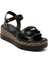 Kadın Sandalet 50248-E5 Repo Nero 2