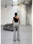 230 gr Poly Viscose Full Lycra Ispanyol Paça Pantolon 2