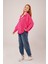 Basic Oversize Fuşya Gömlek 2