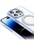 Apple iPhone 15 Pro Max Magsafe Şarj Özellikli Pırlanta Taş Tasarımlı Diamond Kapak Kılıf 2