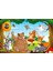 Ahşap Puzzle Eğitici 5'li Set - Eğitici Yapboz Puzzle Set 4