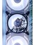 Rengoku 120X120 mm Siyah Çerçeveli Oyun Pc Aksesuarı, Masaüstü Bilgisayar Fan Kapağı 2