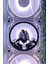 Ironman 120X120 mm Beyaz Çerçeveli Oyun Pc Aksesuarı, Masaüstü Bilgisayar Fan Kapağı 2
