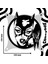 Catwoman 120X120 mm Beyaz Çerçeveli Oyun Pc Aksesuarı, Masaüstü Bilgisayar Fan Kapağı 3