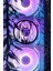 Hatsune Miku 120X120 mm Beyaz Çerçeveli Oyun Pc Aksesuarı, Masaüstü Bilgisayar Fan Kapağı 1