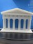 Antik Tapınak Kitaplık Başlığı - 3D Baskı Dekoratif Kitap Desteği | Mimari Tasarım 4