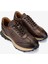 Erkek Deri Kahverengi Sneakers & Spor Ayakkabı 383 6400 Erk Ayk Y25 Khv Slvr/khv Fltr 2