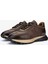 Erkek Deri Kahverengi Sneakers & Spor Ayakkabı 383 6400 Erk Ayk Y25 Khv Slvr/khv Fltr 4