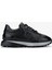 Erkek Deri Siyah Sneakers & Spor Ayakkabı 383 6400 Erk Ayk Y25 Syh Slvr/syh Fltr 1