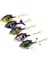 3.7 Inç 0.60 Ons Topwater Wobbler Yapay Ürün Canlı Altın Balık Tasarımı Döner Kuyruklu 3D Gözlü Balık Tutma Cüce (Yurt Dışından) 4