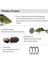 Biyonik Çok Eğimli Balık Yakalama Uydurması Canlımsı Krank Bait 说明：“crankbait”在土耳其语里没有完全对应的单一词汇，这里采用了直译加解释的方式“krank Bait”以传达其意思。在土耳其渔具相关的专业语境中，“krank Bait”这种表达也逐渐被接受和使用。 (Yurt Dışından) 2
