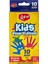 Nitril Kids Oyun Eldiveni Kırmızı&mavi 10'lu 2