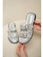 Orby Silver Tokalı Kadın Terlik 1