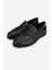 Erkek Deri Siyah Loafer Ayakkabı 771 63142 Erk Ayk Y25 Sıyah Dr/yln 5