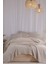 Ecocel Pike Örtü Çift Kişilik 200 x 230 cm Karde Vizon Gri 1