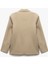 Viskon Kumaş Uzun Kollu Kruvaze Oversize Blazer Ceket 2