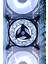Itachi Sharingan Eye 120X120MM Siyah Çerçeveli Pc Aksesuarı Masaüstü Bilgisayar Fan Kapağı 2